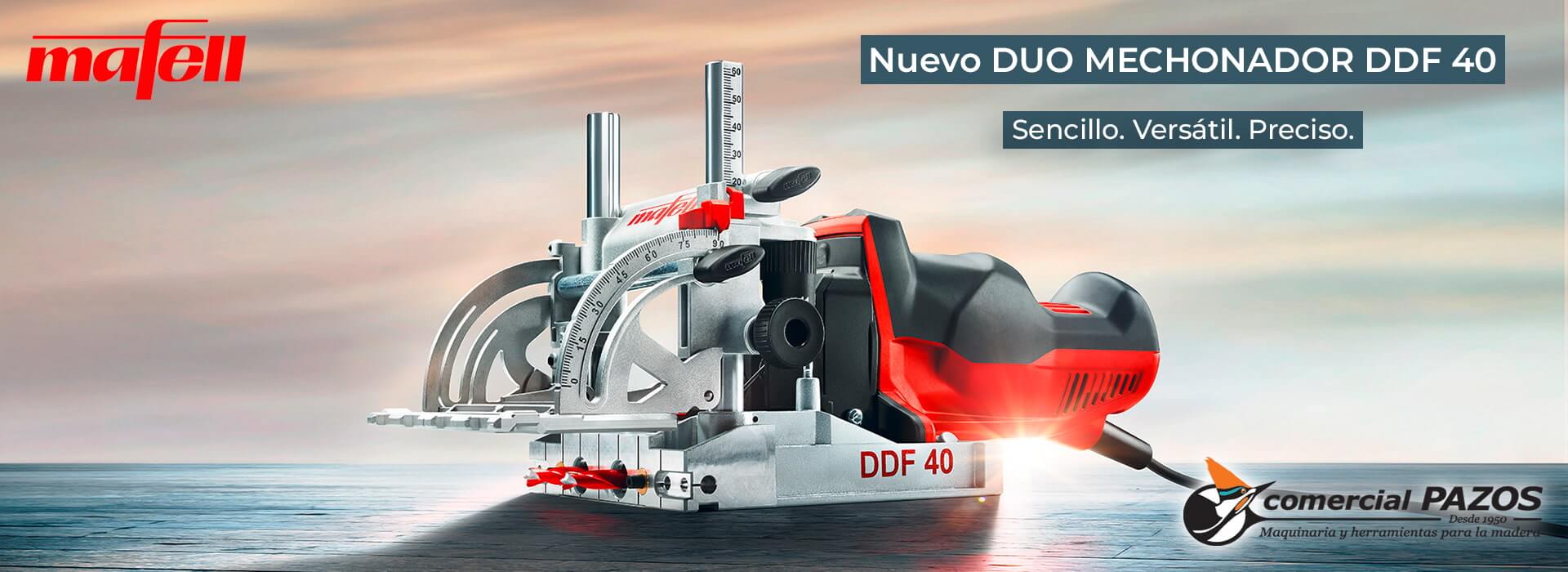 Nuevo DUO Mechonador DDF 40