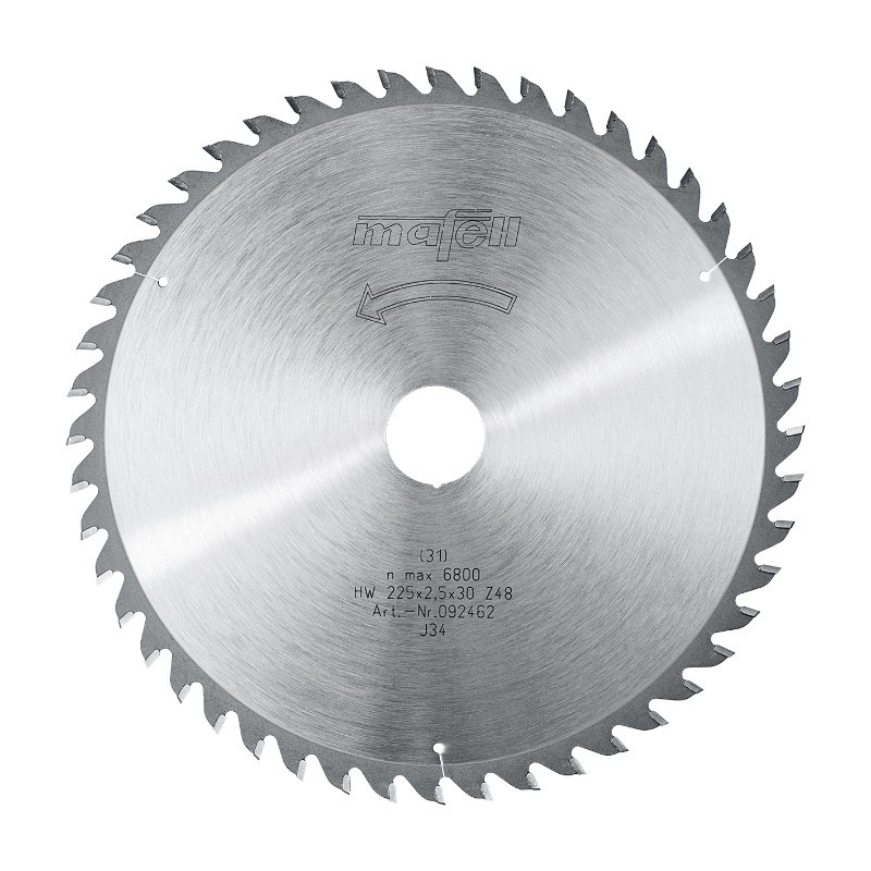 Mafell Juego De 5 Hojas De Sierra De Calar L2, Para Paneles Laminados Y Parquet, Longitud Dentada 60 Mm