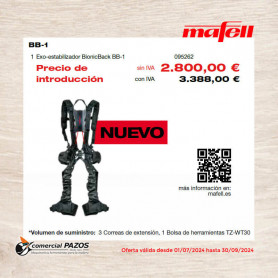 Exo-Estabilizador BionicBack BB-1 - 095262 - Mafell - 0