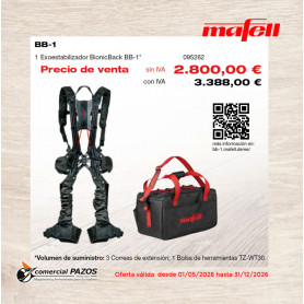 Exo-Estabilizador BionicBack BB-1 - 095262 - Mafell - 0