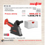Fresadora para soportes de canalón de batería RF 34-18 PURE en MAX3 - MFL1P0496 - Promoción Mafell